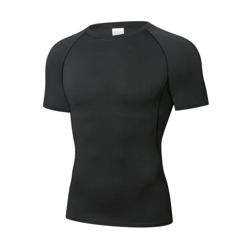 Men’s Reflective Compression T-Shirt – Quick-Dry Performance Fit