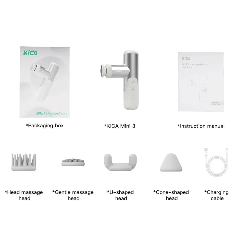 KiCA Mini 3 Massage Gun | Ultra-Light & Portable