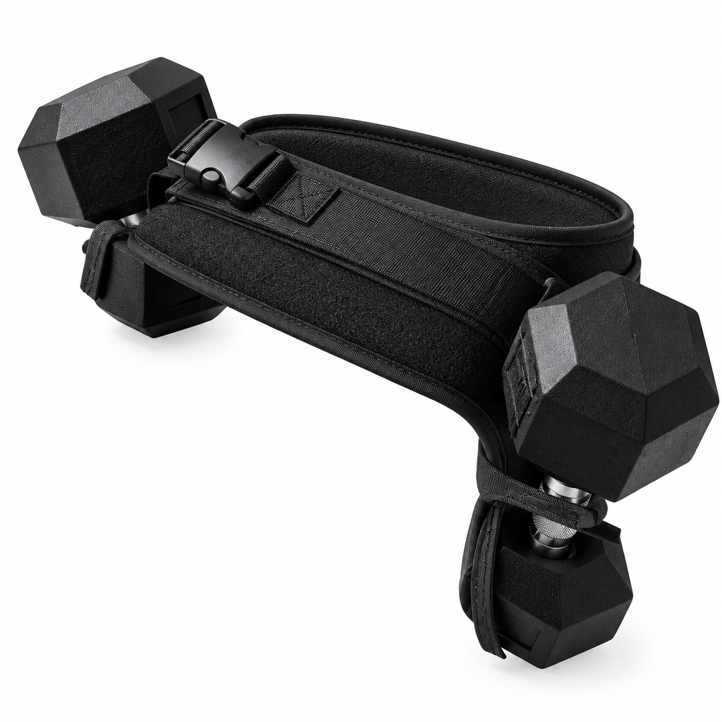 Adjustable Weighted Waist Belt – Home Workout Training Belt for Hip Shaping & Strength Training