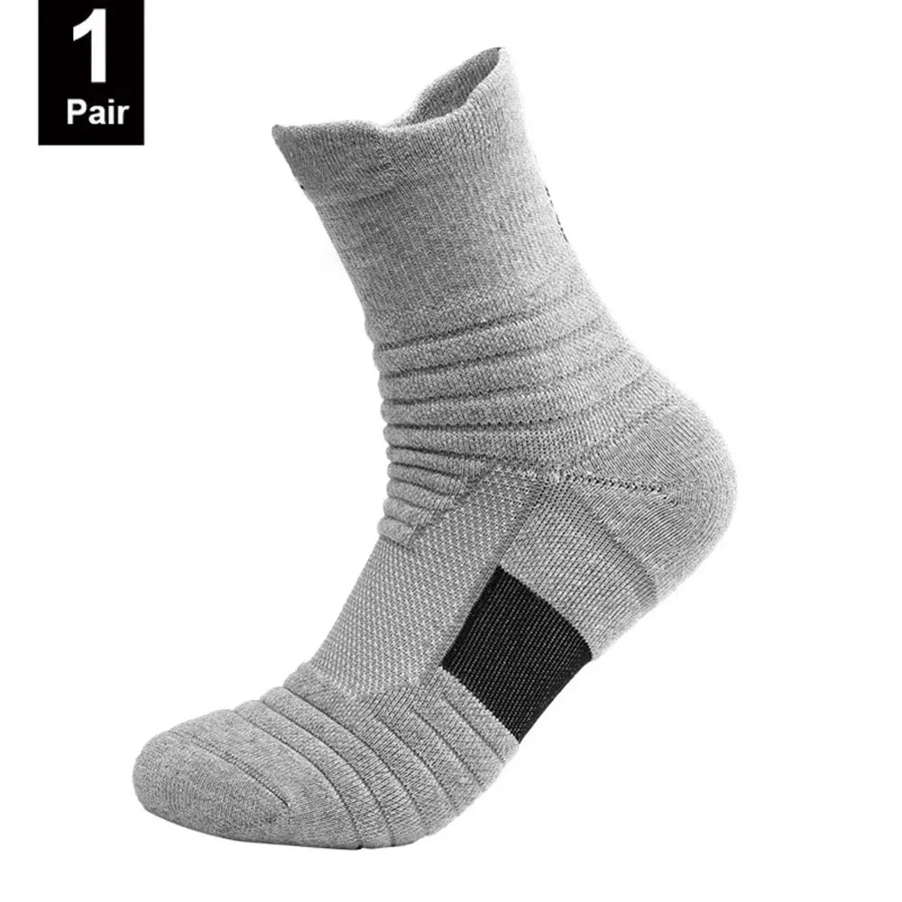 Men’s Anti-Slip Sports Socks – Breathable Comfort for Football & Training