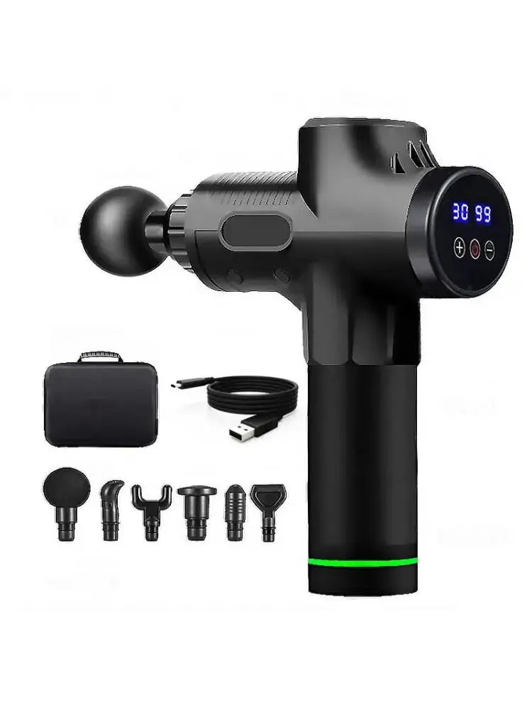 Deep Tissue Massage Gun – Complete Massage Kit for Full-Body Relaxation
