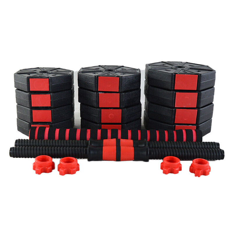 Exersci Adjustable Dumbbell Hex Premium Set 20Kg - 40Kg Kettlebell Option
