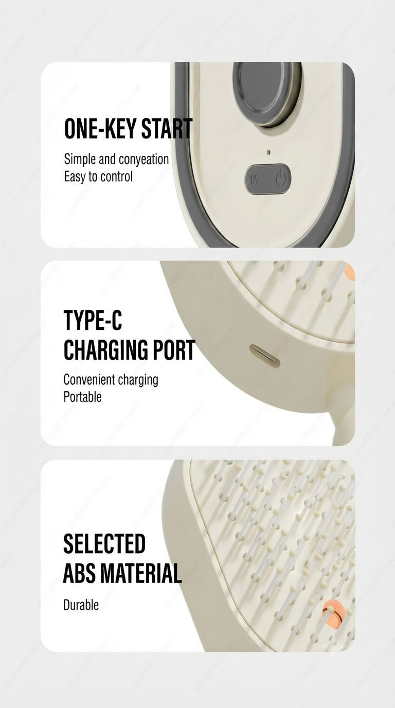 Hair Therapy Brush™ | 4-in-1 Hair Treatment Brush