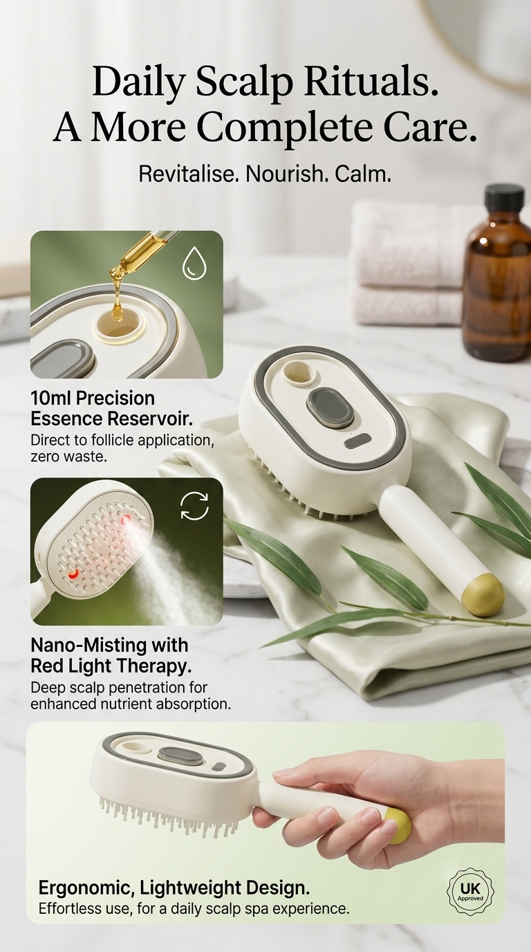 Hair Therapy Brush™ | 4-in-1 Hair Treatment Brush