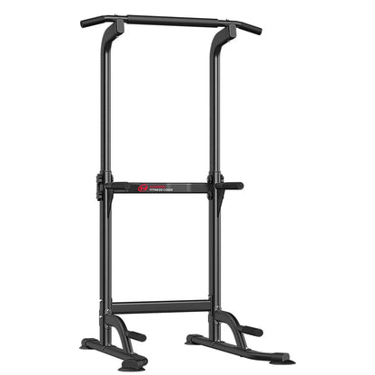 Adjustable Power Tower Pull-Up & Dip Station for Home Training