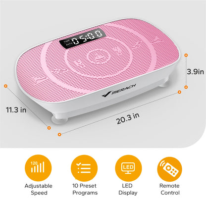 MERACH CV30 Vibration Plate – Full-Body Home Workout