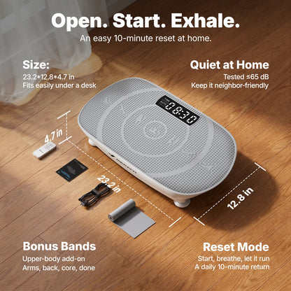 MERACH CV30 Vibration Plate – Full-Body Home Workout