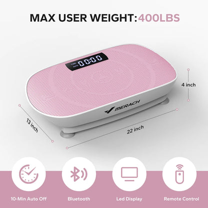 MERACH CV30 Vibration Plate – Full-Body Home Workout