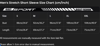 Men’s Reflective Compression T-Shirt – Quick-Dry Performance Fit