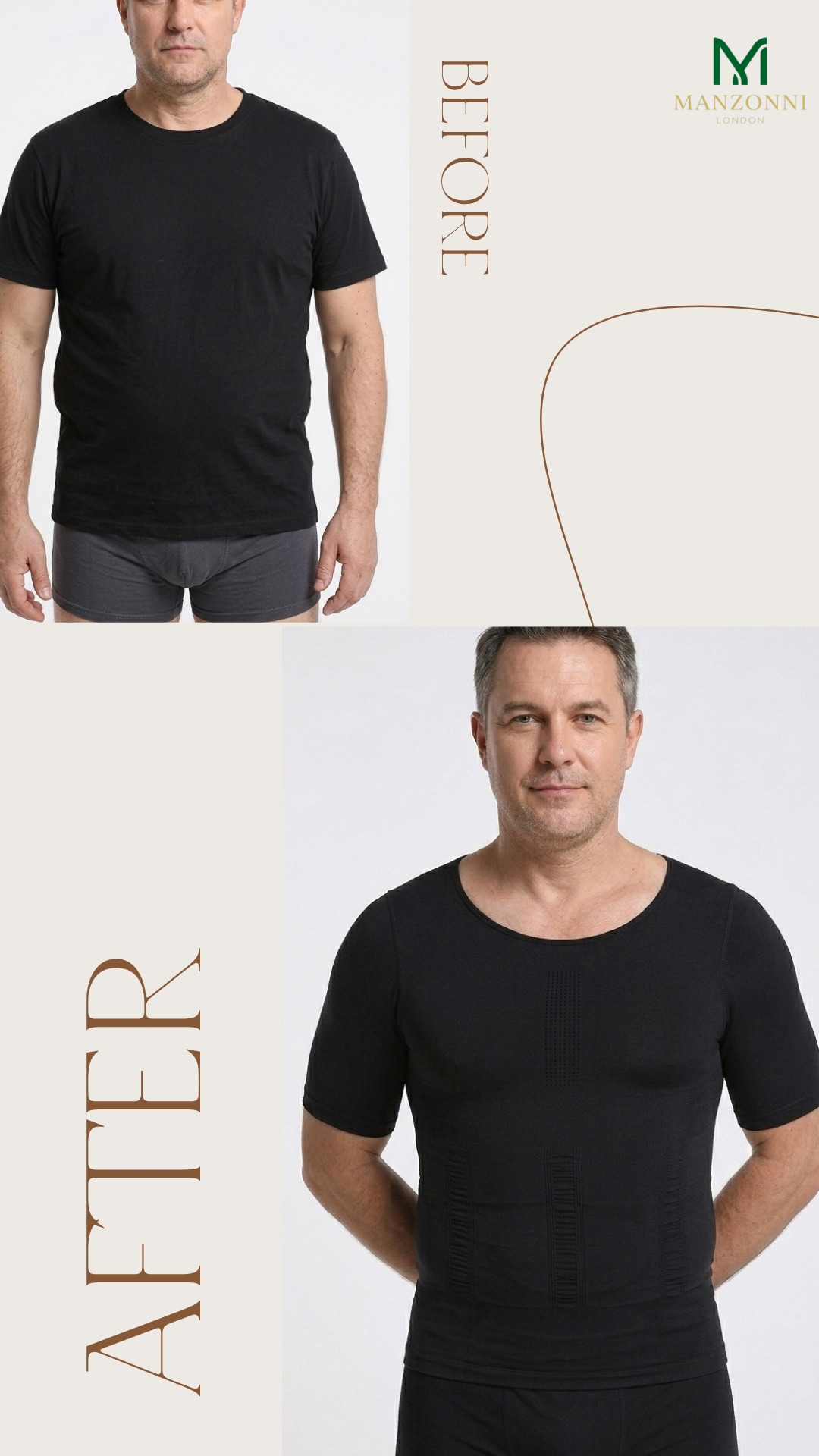 Manzonni Body Sculpting Compression Shirt