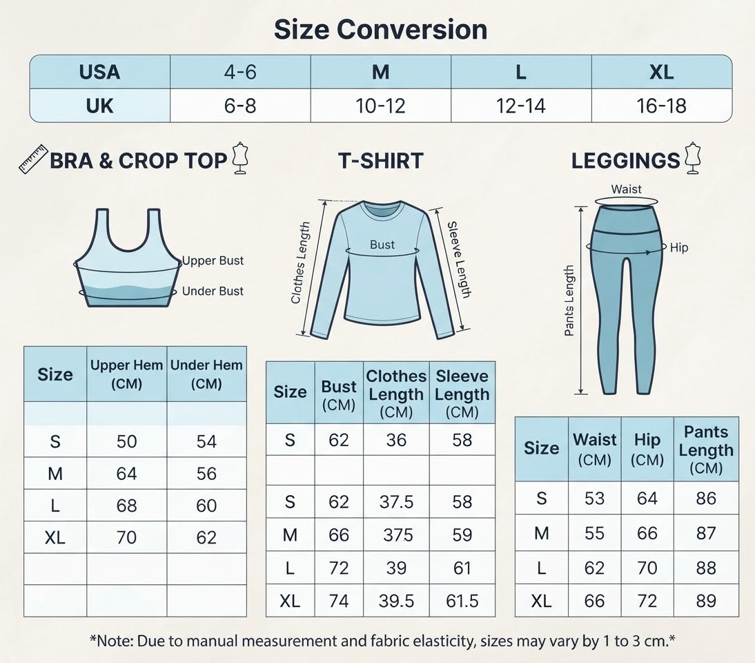 Women's 3-Piece Gym & Yoga Set – High-Waisted Leggings, Sports Bra & Zip Top