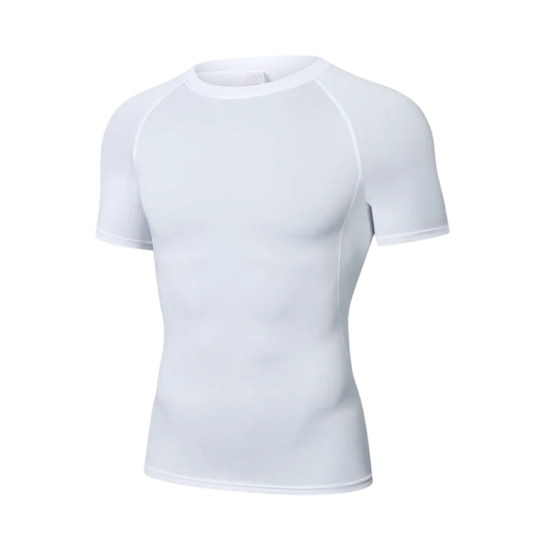Men’s Reflective Compression T-Shirt – Quick-Dry Performance Fit