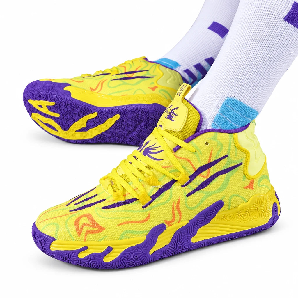 Unisex Basketball Trainers – Lightweight Breathable Sports Shoes for Men & Women