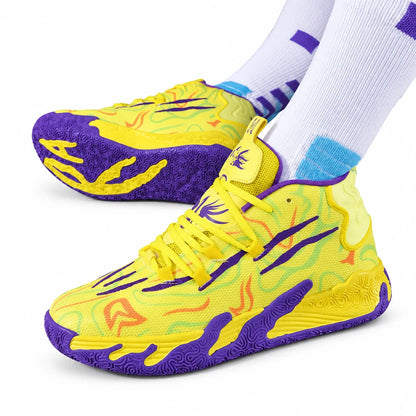 Unisex Basketball Trainers – Lightweight Breathable Sports Shoes for Men & Women