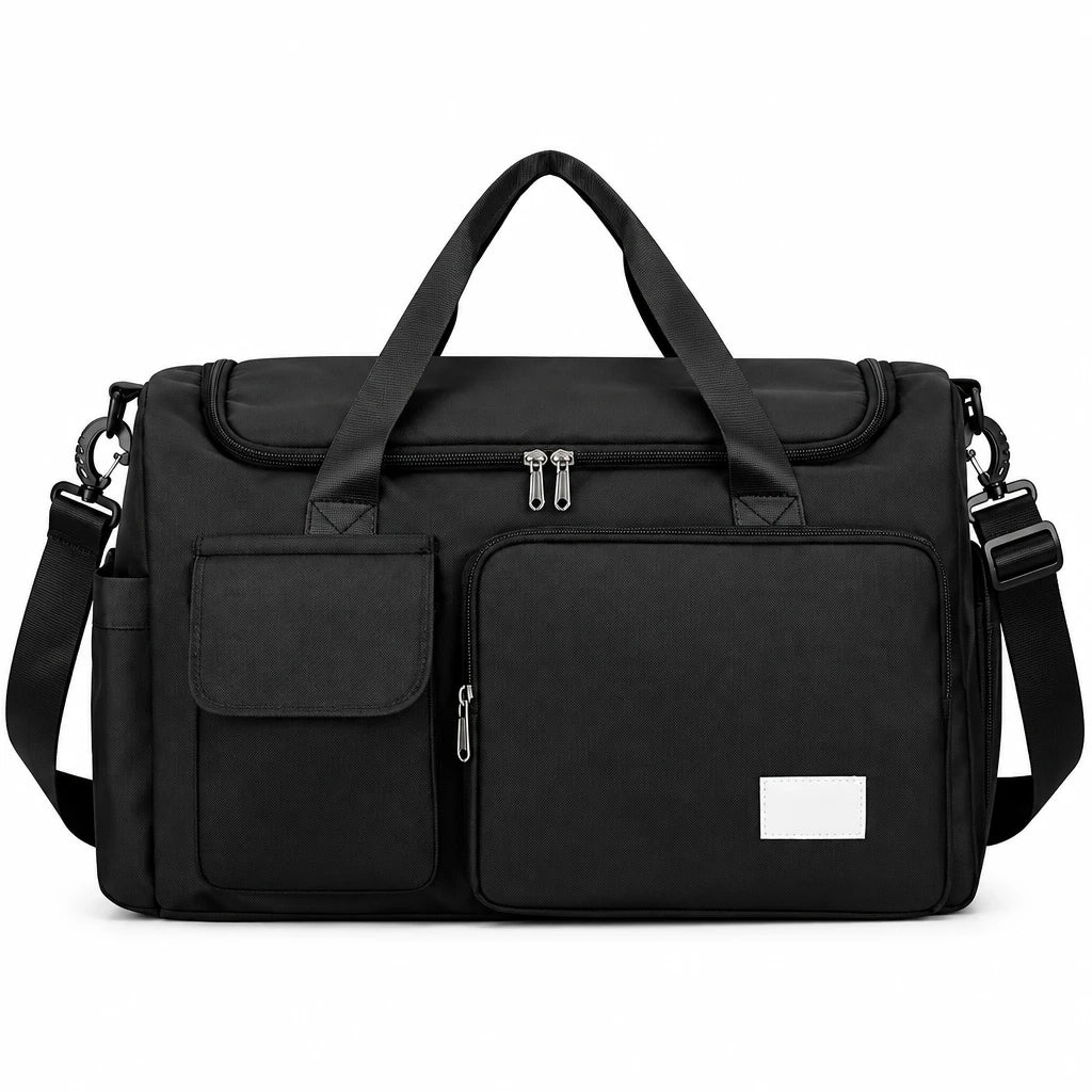 Travel & Gym Holdall with Shoe Compartment | Water-Repellent Nylon