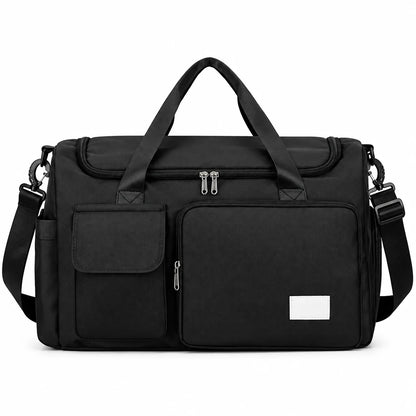 Travel & Gym Holdall with Shoe Compartment | Water-Repellent Nylon