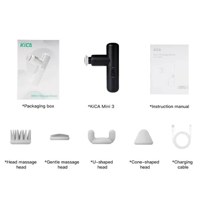 KiCA Mini 3 Massage Gun | Ultra-Light & Portable