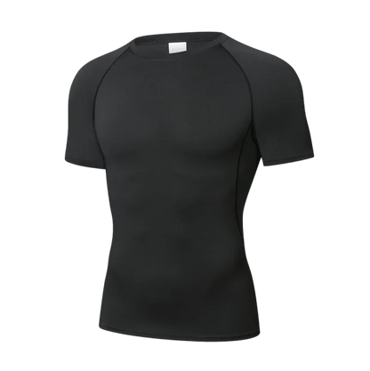 Men’s Reflective Compression T-Shirt – Quick-Dry Performance Fit