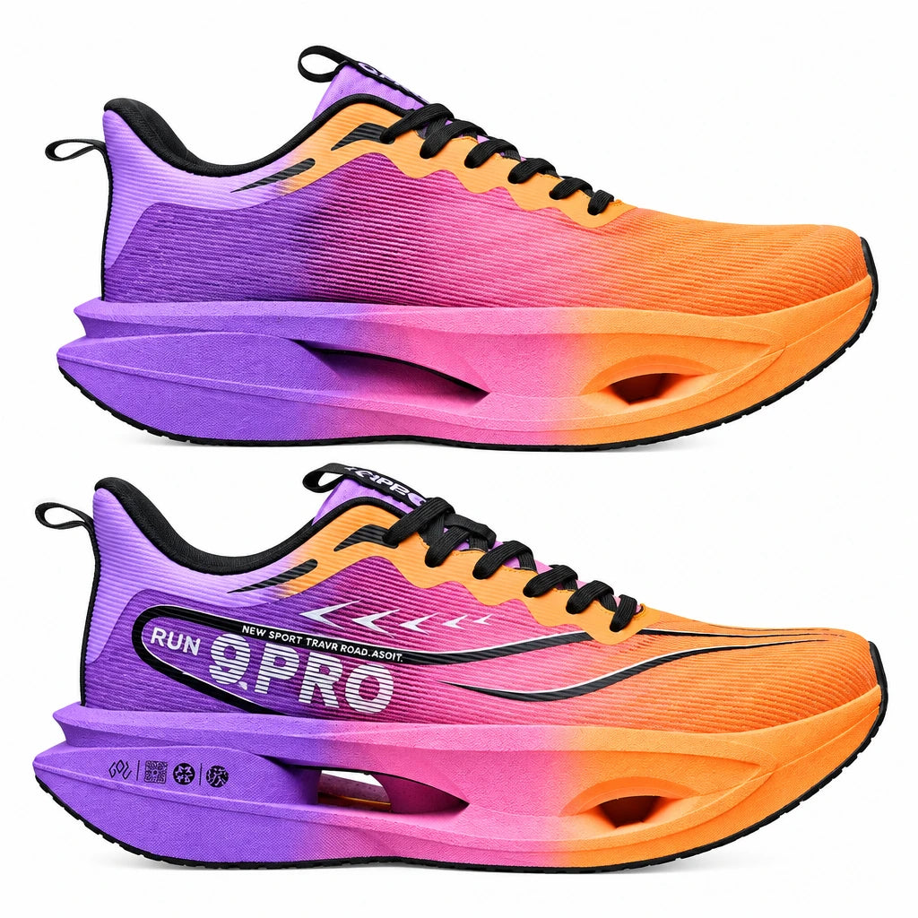 AeroStride Carbon Board Marathon & Athletic Running Sneakers | Unisex Performance Shoes