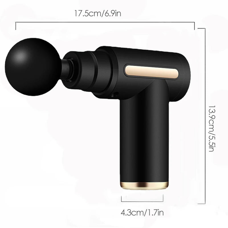 Deep Tissue Massage Gun – Complete Massage Kit for Full-Body Relaxation