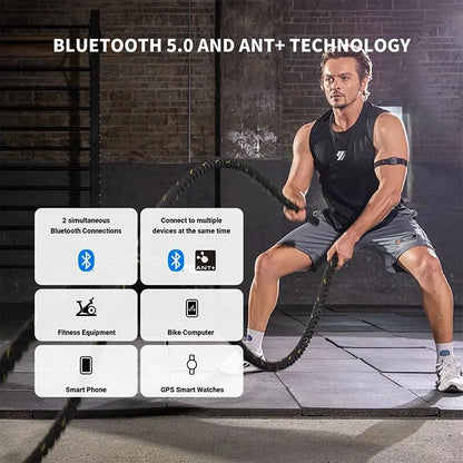 COOSPO HW9 Heart Rate Monitor Armband | Bluetooth 5.0 & ANT+