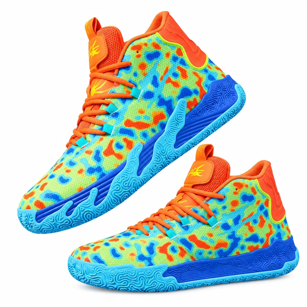 Unisex Basketball Trainers – Lightweight Breathable Sports Shoes for Men & Women