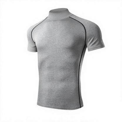 Men’s Short-Sleeve Compression Gym T-Shirt | Quick-Dry