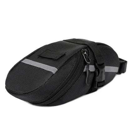 Waterproof Bike Seat Bag – Under-Saddle Storage with Reflective Strip