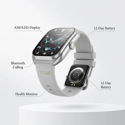 COLMI P86 Smartwatch – 1.93″ AMOLED Display, Bluetooth Calling & Fitness Tracking