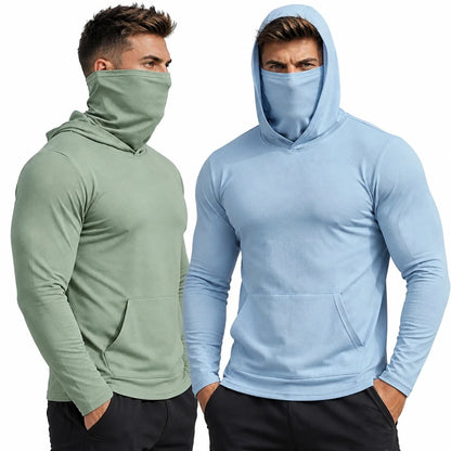 Men’s Lightweight Quick-Dry Hooded Top – Long Sleeve