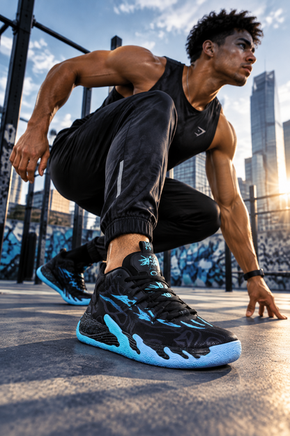 Unisex Basketball Trainers – Lightweight Breathable Sports Shoes for Men & Women