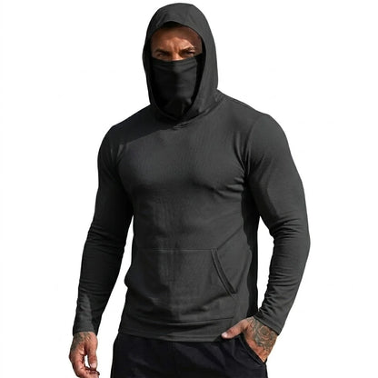 Men’s Lightweight Quick-Dry Hooded Top – Long Sleeve