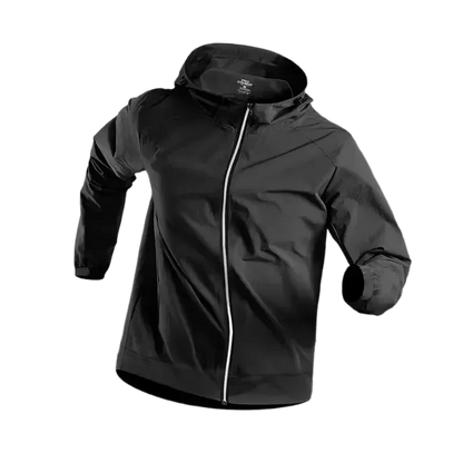 Men Running Jackets Gym Zipper Hooded Sport Jacke Jogging Training Fitness Sweatshirt Casual Running Sportswear