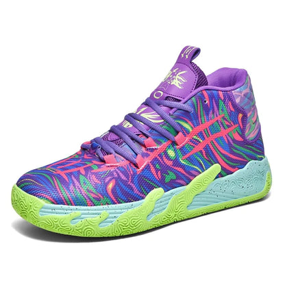Unisex Basketball Trainers – Lightweight Breathable Sports Shoes for Men & Women