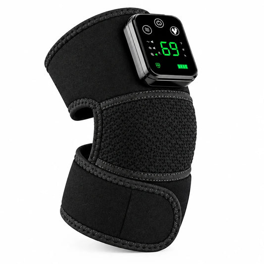 Rechargeable Heated Knee Massager with Vibration | Knee, Elbow & Shoulder