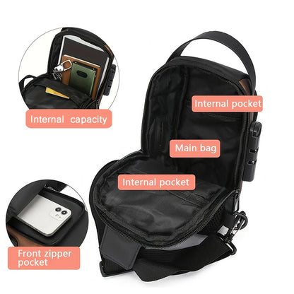 Men’s Crossbody Sling Bag – Everyday Style with a Phone Pocket