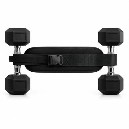 Adjustable Weighted Waist Belt – Home Workout Training Belt for Hip Shaping & Strength Training