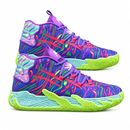 Unisex Basketball Trainers – Lightweight Breathable Sports Shoes for Men & Women