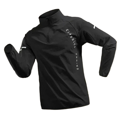 Men Running Jackets Gym Zipper Hooded Sport Jacke Jogging Training Fitness Sweatshirt Casual Running Sportswear