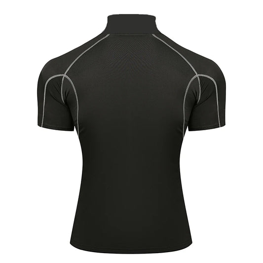 Men’s Short-Sleeve Compression Gym T-Shirt | Quick-Dry