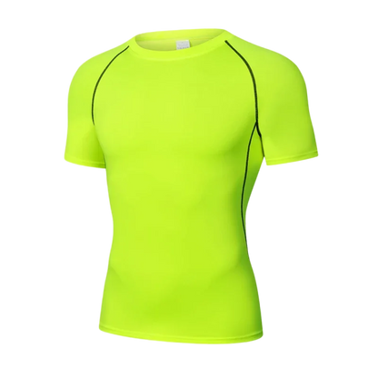 Men’s Reflective Compression T-Shirt – Quick-Dry Performance Fit