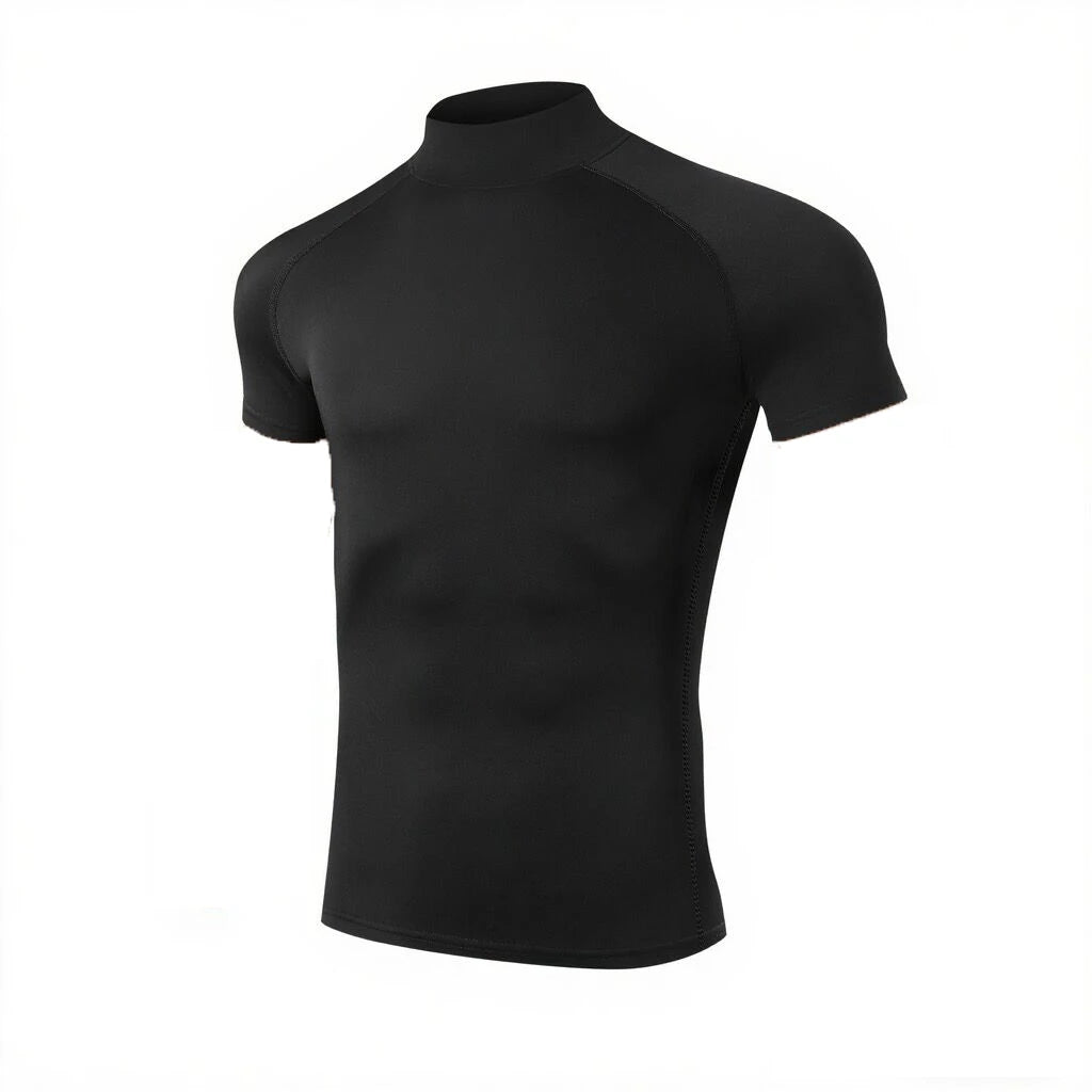 Men’s Short-Sleeve Compression Gym T-Shirt | Quick-Dry