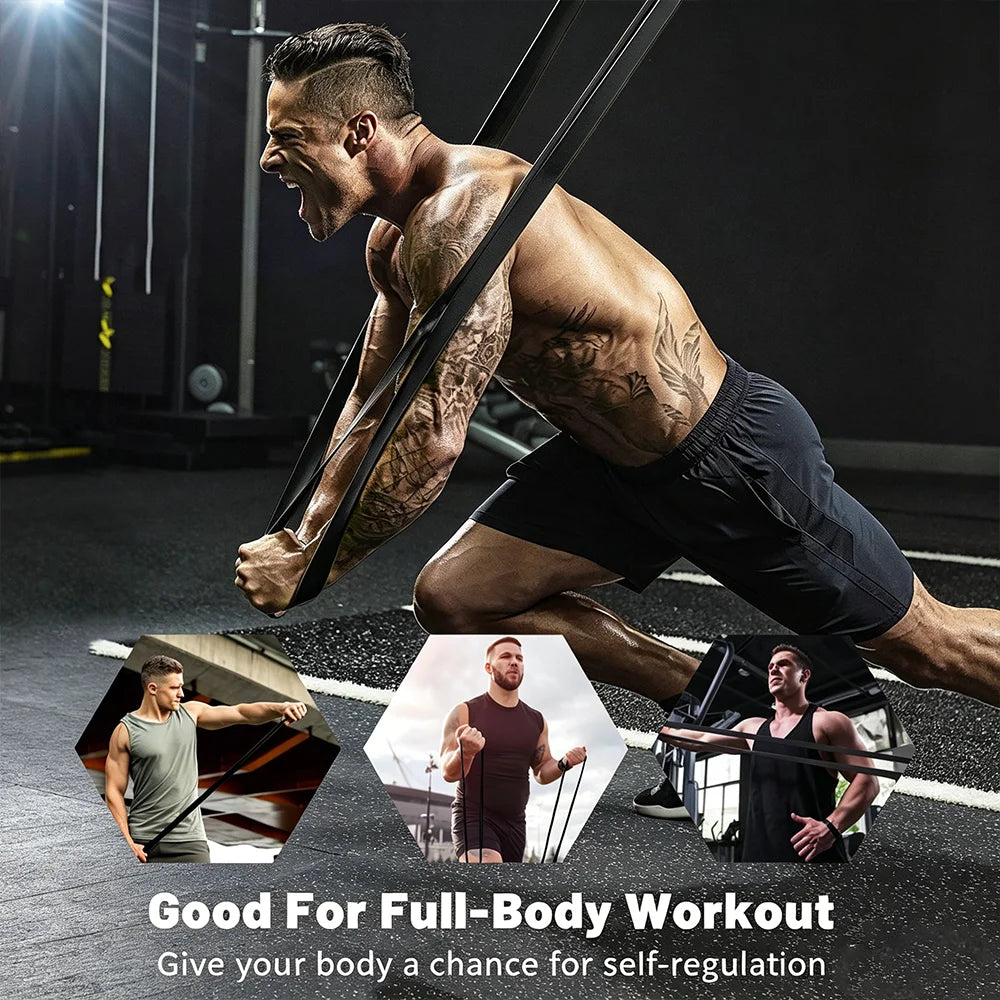 Resistance Bands Set for Home Workouts & Assisted Pull-Ups | 5 or 11 Pieces