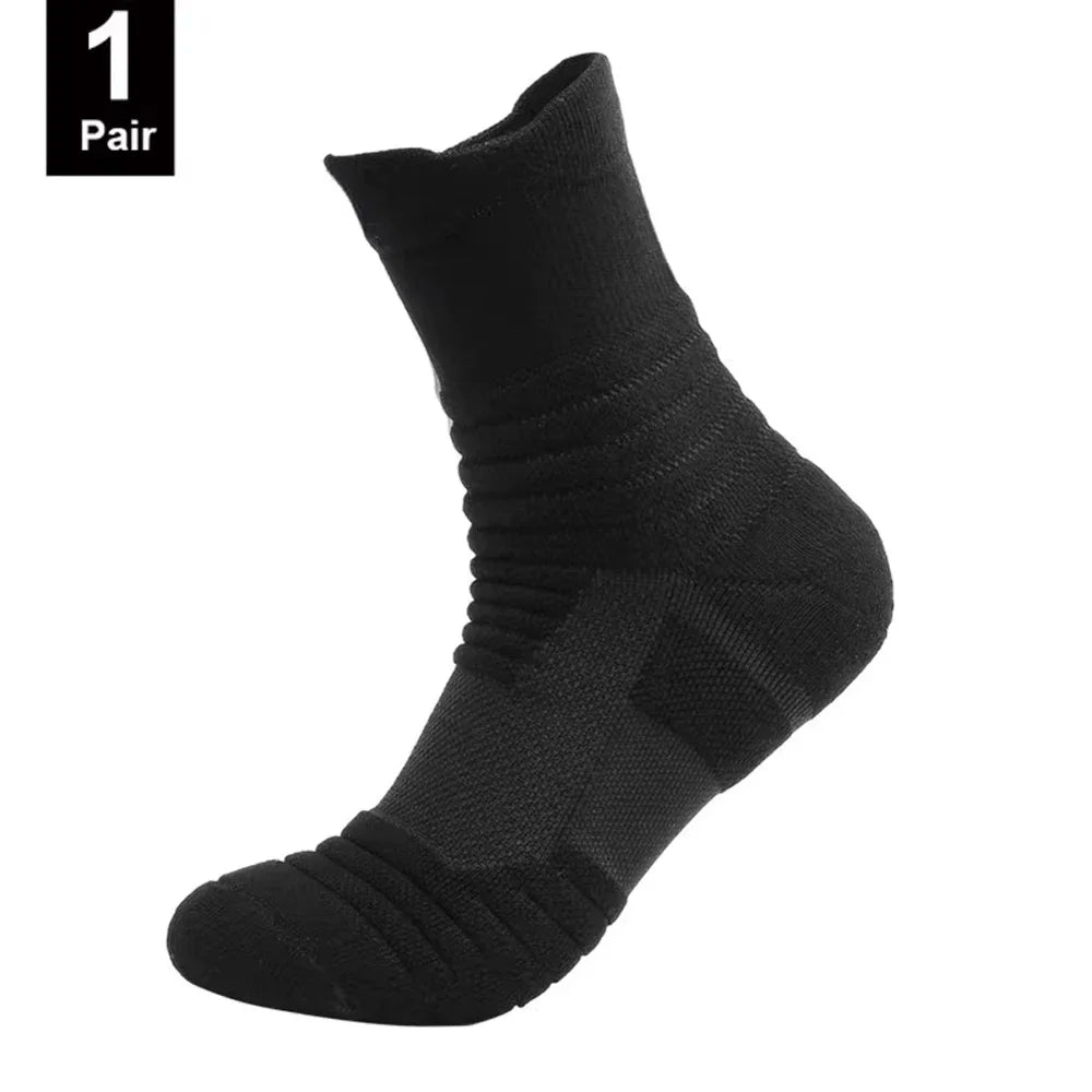 Men’s Anti-Slip Sports Socks – Breathable Comfort for Football & Training