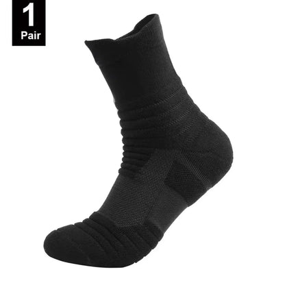 Men’s Anti-Slip Sports Socks – Breathable Comfort for Football & Training