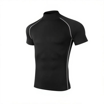 Men’s Short-Sleeve Compression Gym T-Shirt | Quick-Dry