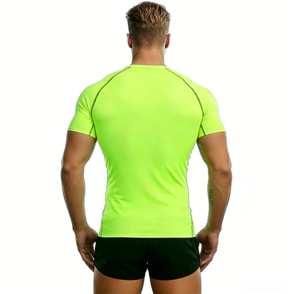 Men’s Reflective Compression T-Shirt – Quick-Dry Performance Fit