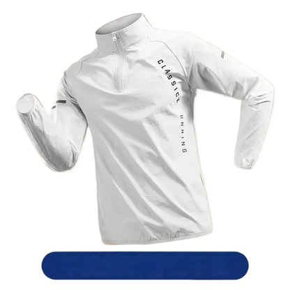 Men Running Jackets Gym Zipper Hooded Sport Jacke Jogging Training Fitness Sweatshirt Casual Running Sportswear