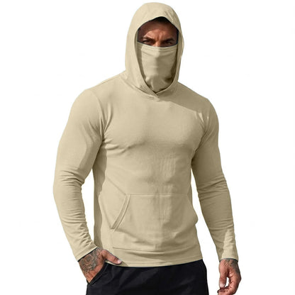 Men’s Lightweight Quick-Dry Hooded Top – Long Sleeve