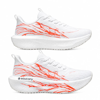 Carbon Plate Performance Running Trainers – Lace-Up, Breathable & Lightweight (Unisex)